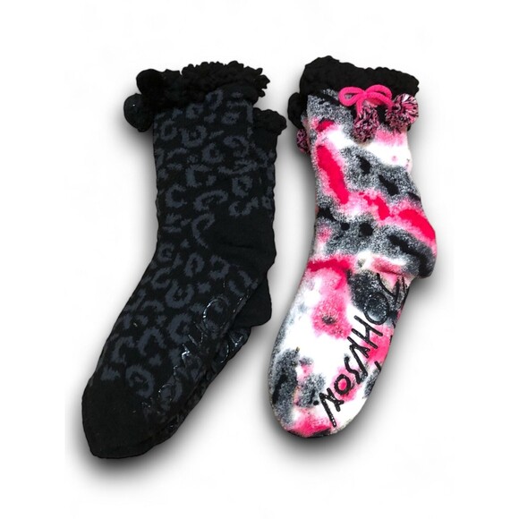 Betsey Johnson Women's Betsey Tie Dye Cabin Sock (2 Pairs) - S/M (5-7) - Picture 3 of 5